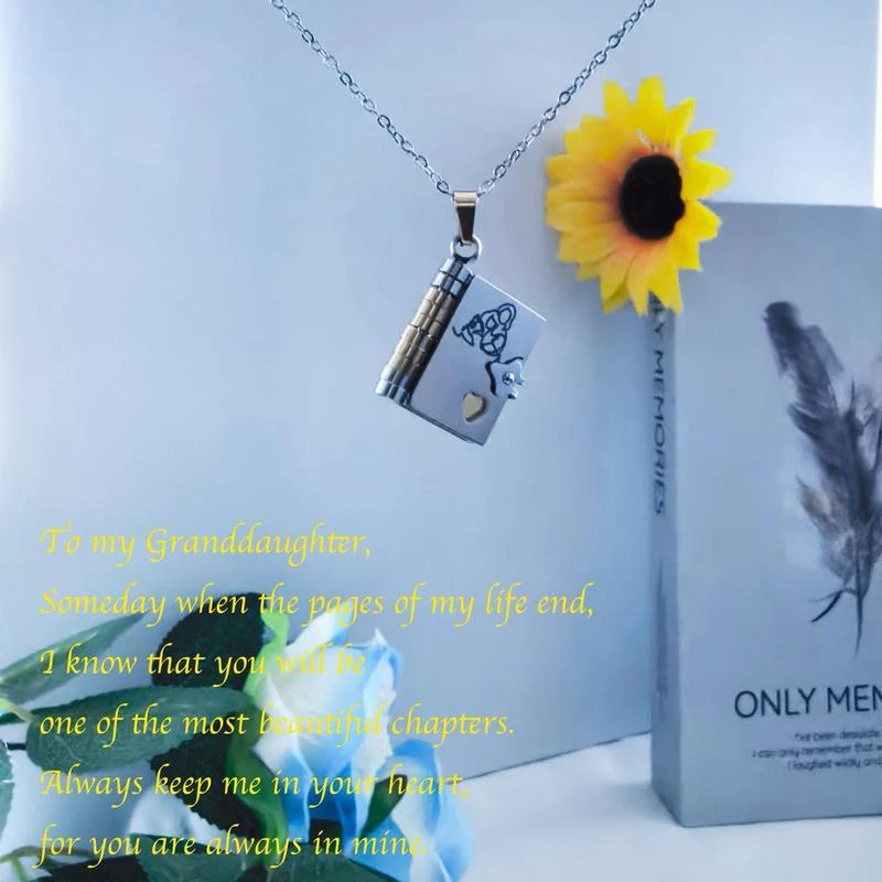 Eternal Love Book Necklace - Image 6