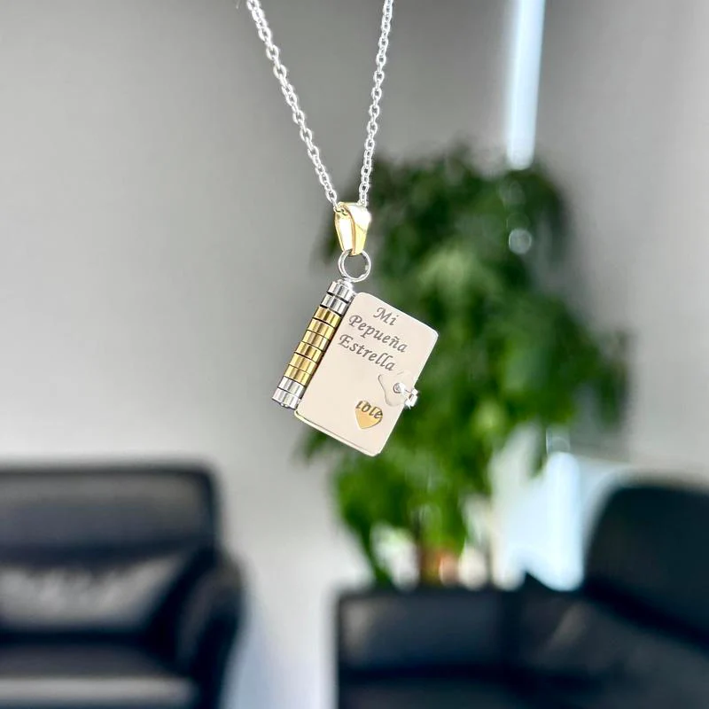 Eternal Love Book Necklace - Image 9