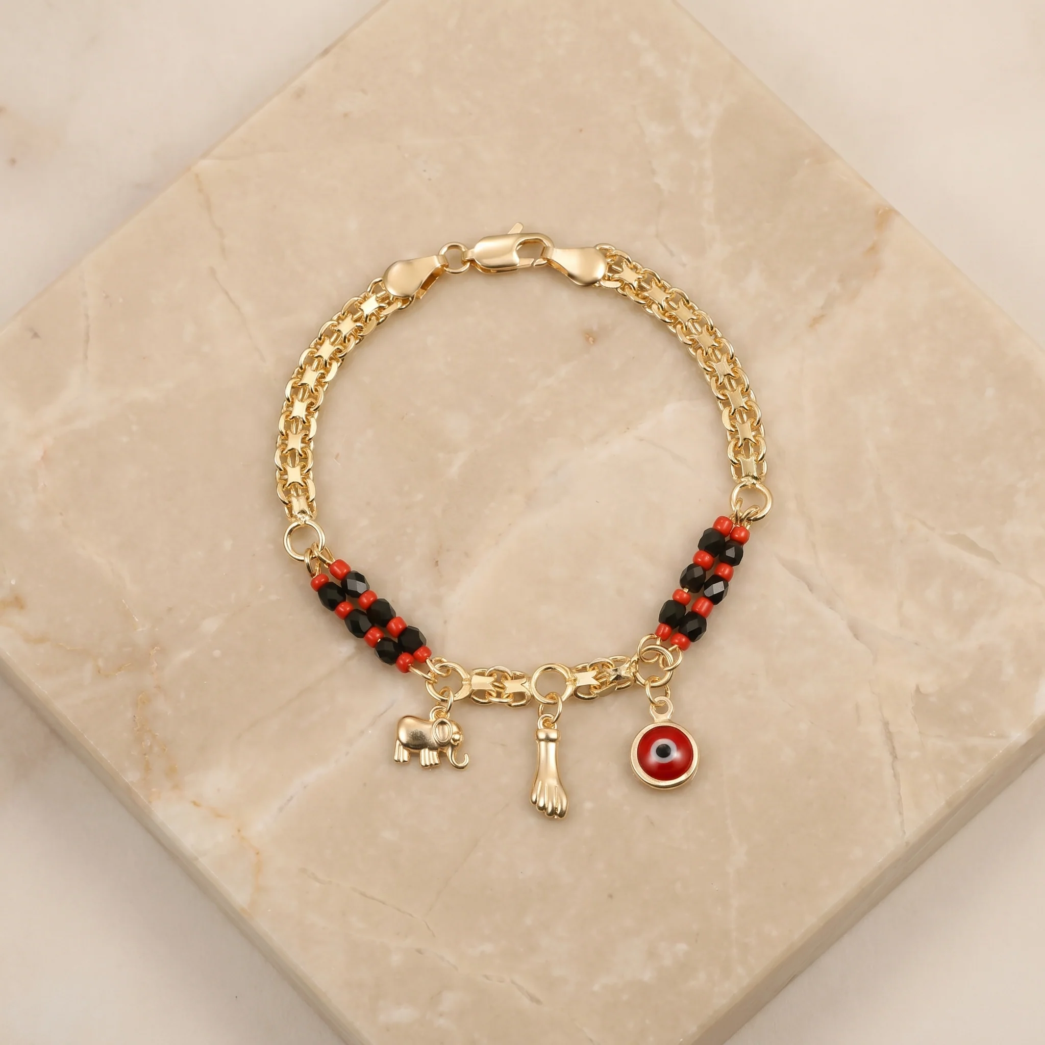 Evil Eye Elephant Bracelet - Image 10