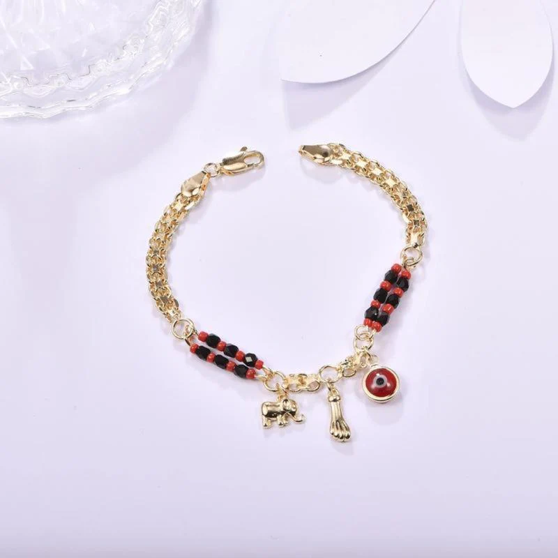 Evil Eye Elephant Bracelet - Image 2