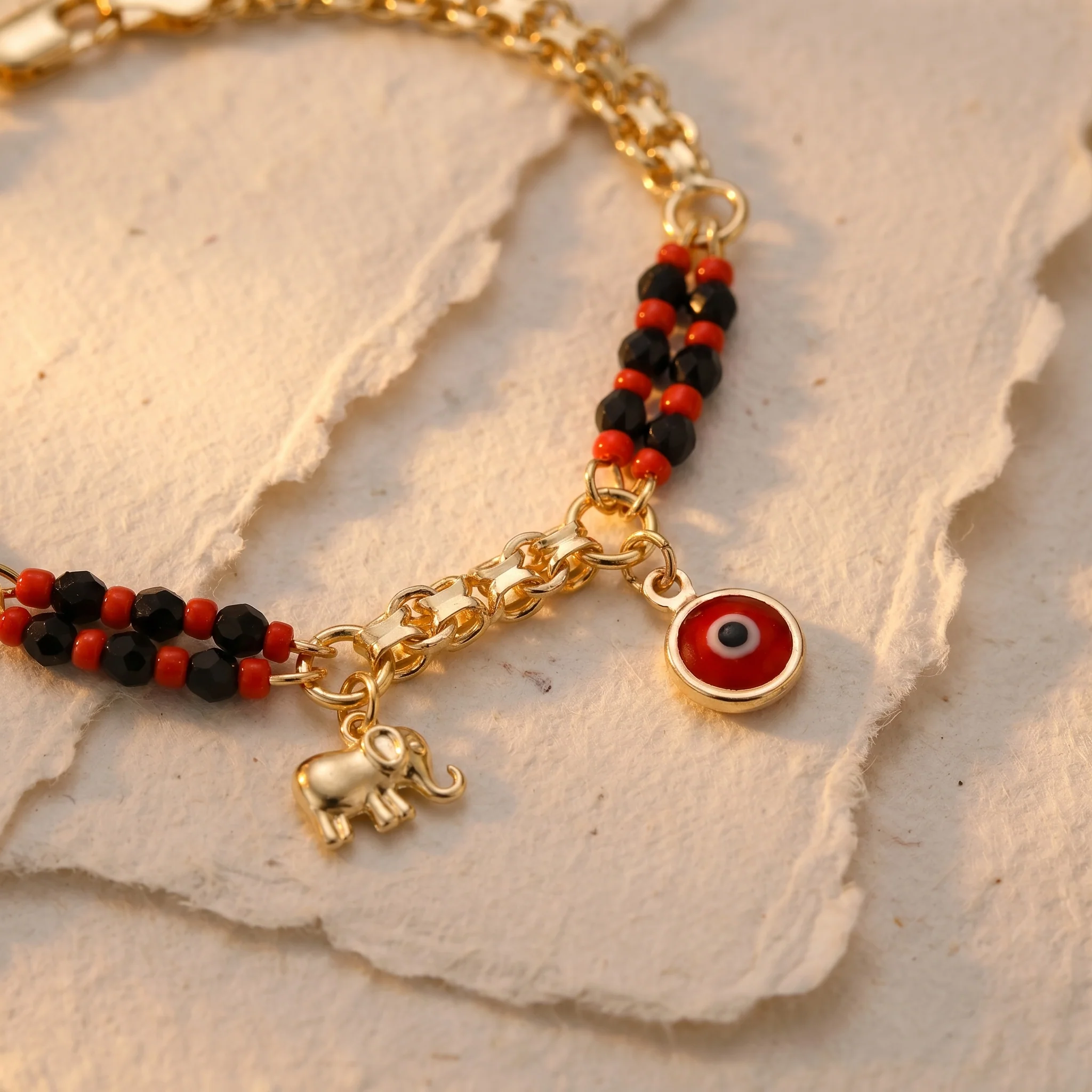 Evil Eye Elephant Bracelet - Image 5