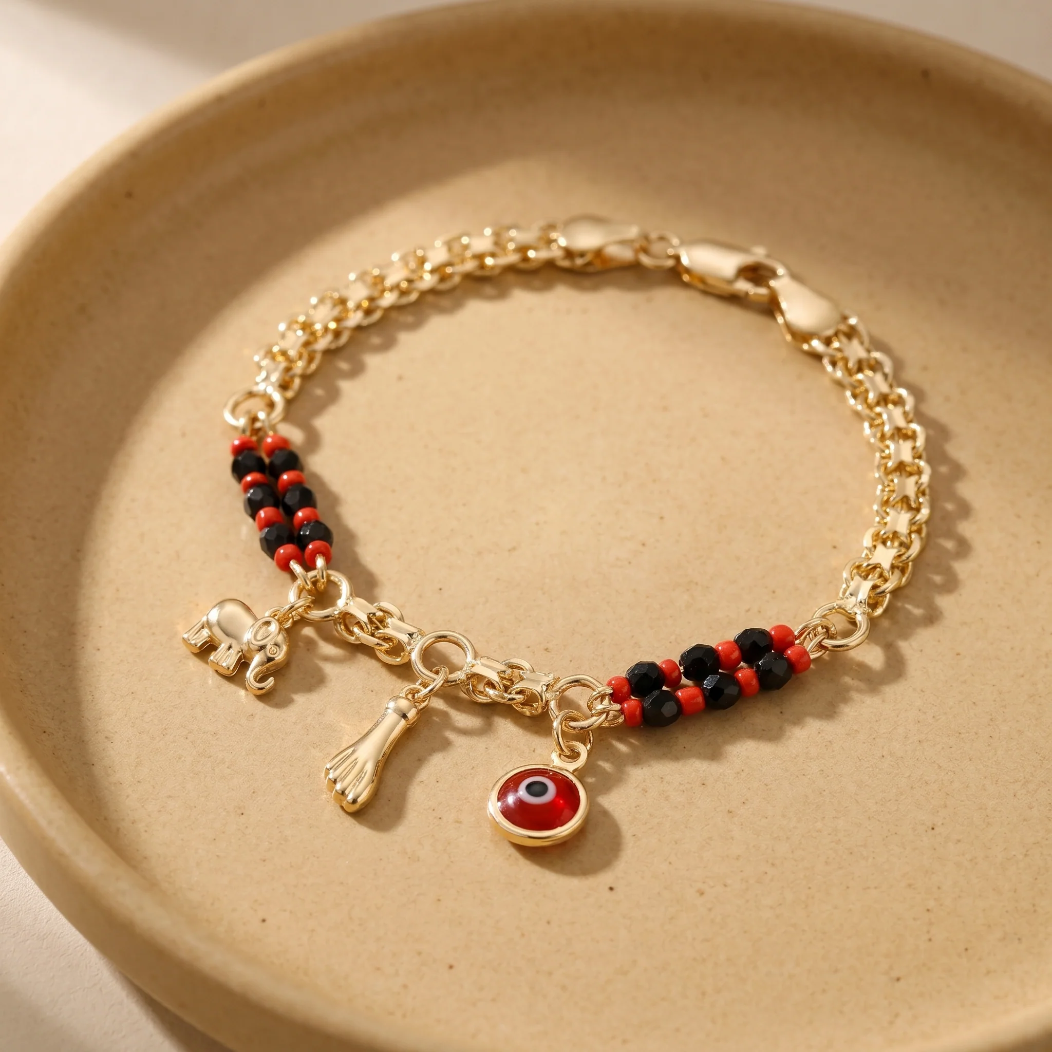Evil Eye Elephant Bracelet - Image 7