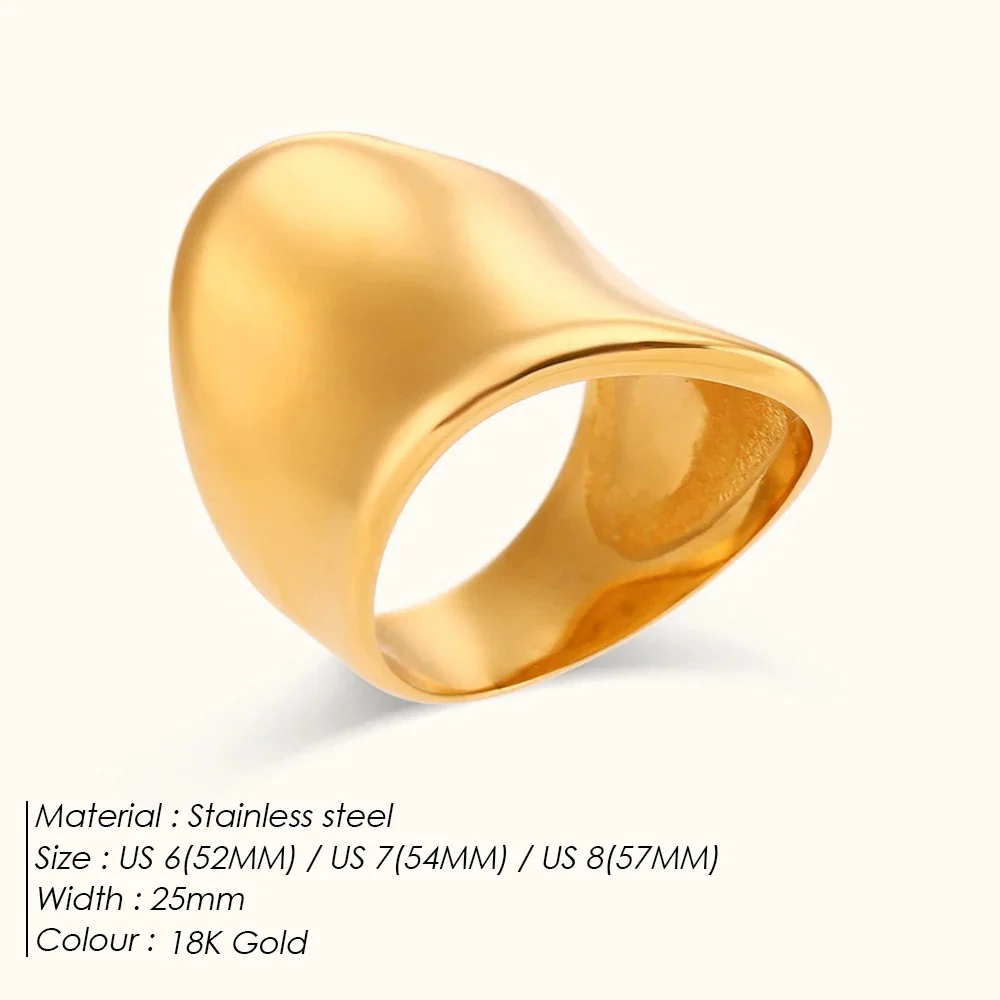 Exaggerated Chunky Uneven "O" Ring - Image 5