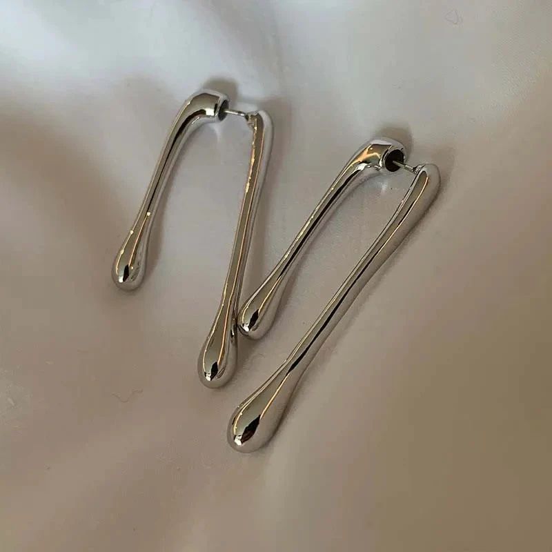 Exaggerated Water Drop Earrings - Image 2