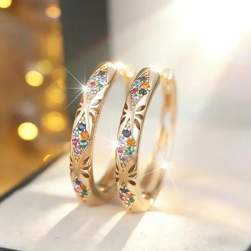 Exquisite Colorful Earrings - Image 3