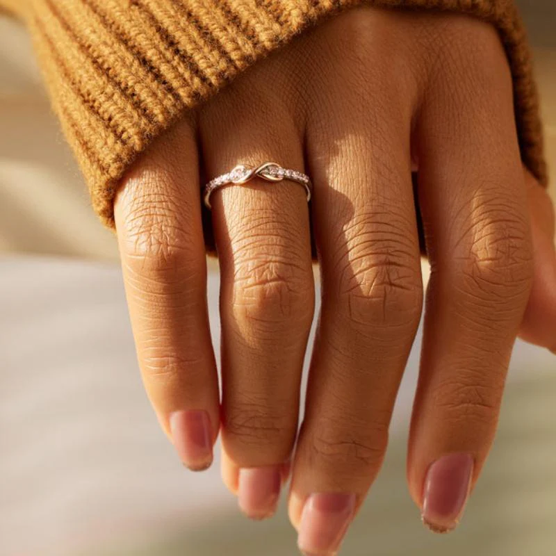 Forever Best Friend Infinity Ring - Image 2