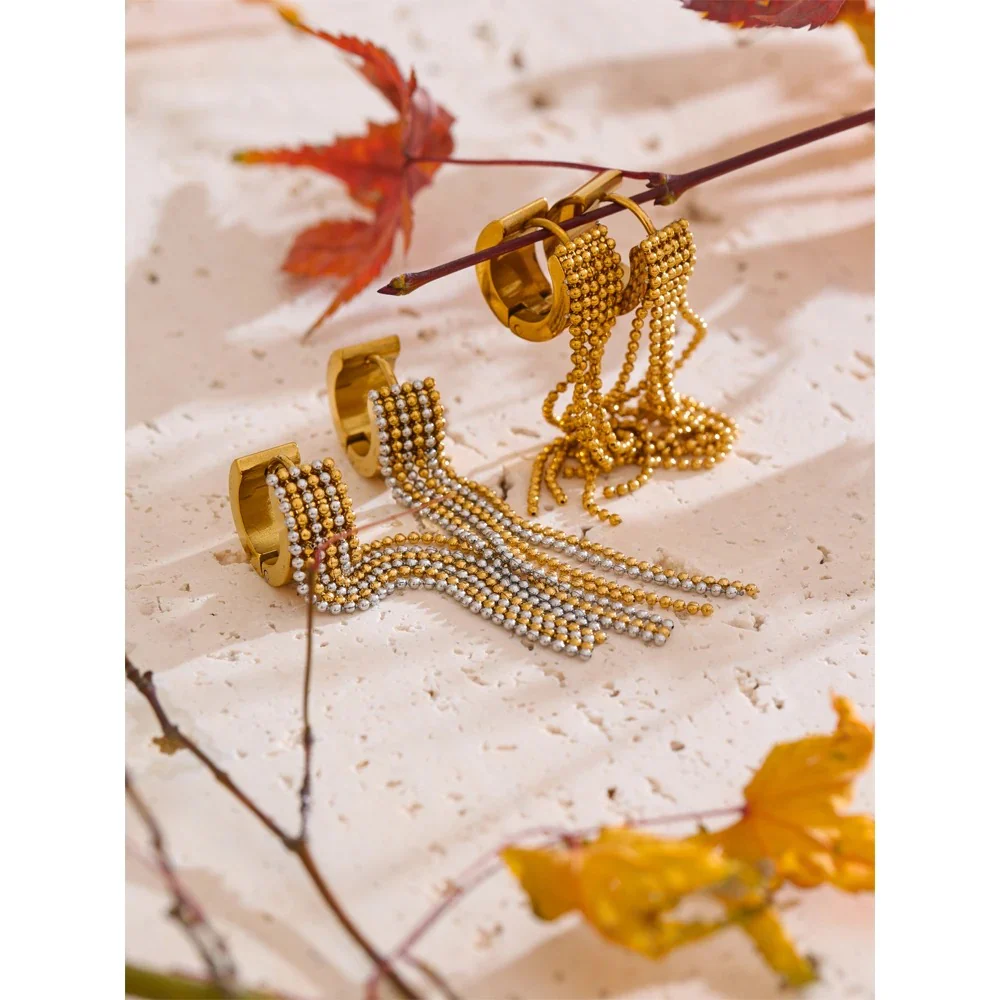 Free Flow Dangle Earrings - Image 3