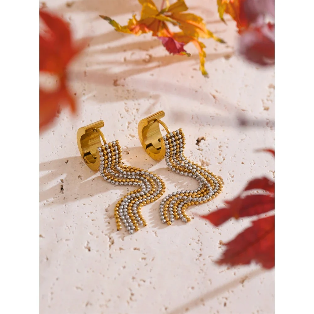 Free Flow Dangle Earrings - Image 4