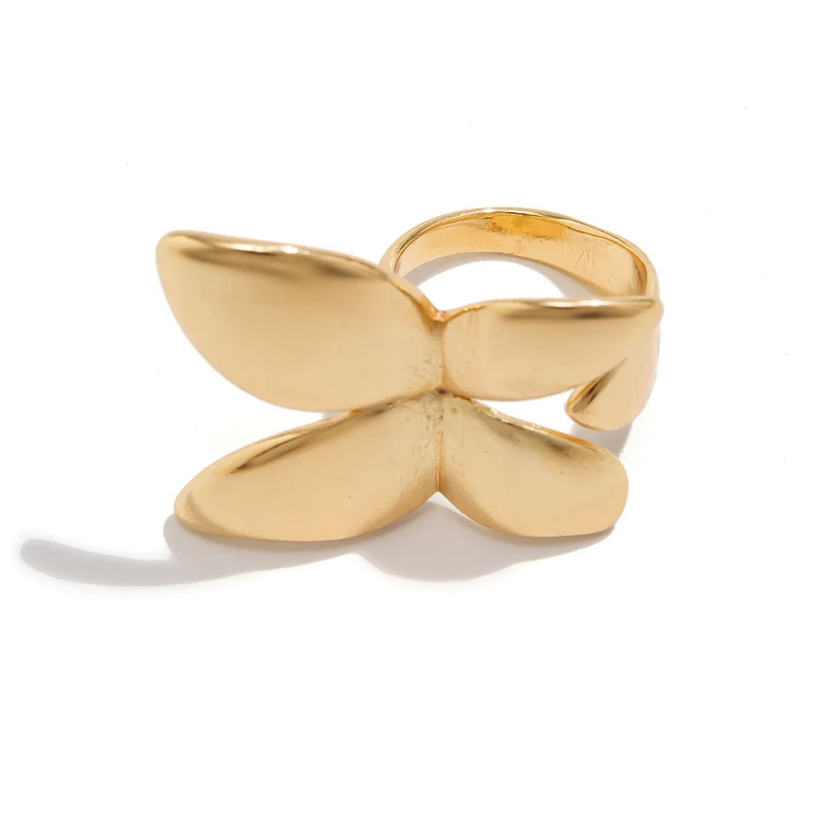 French Style Butterfly Open Ring - Image 4