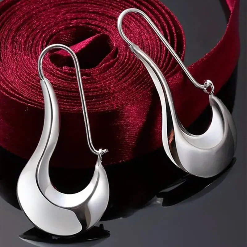 Geometric Dangle Earrings - Image 2
