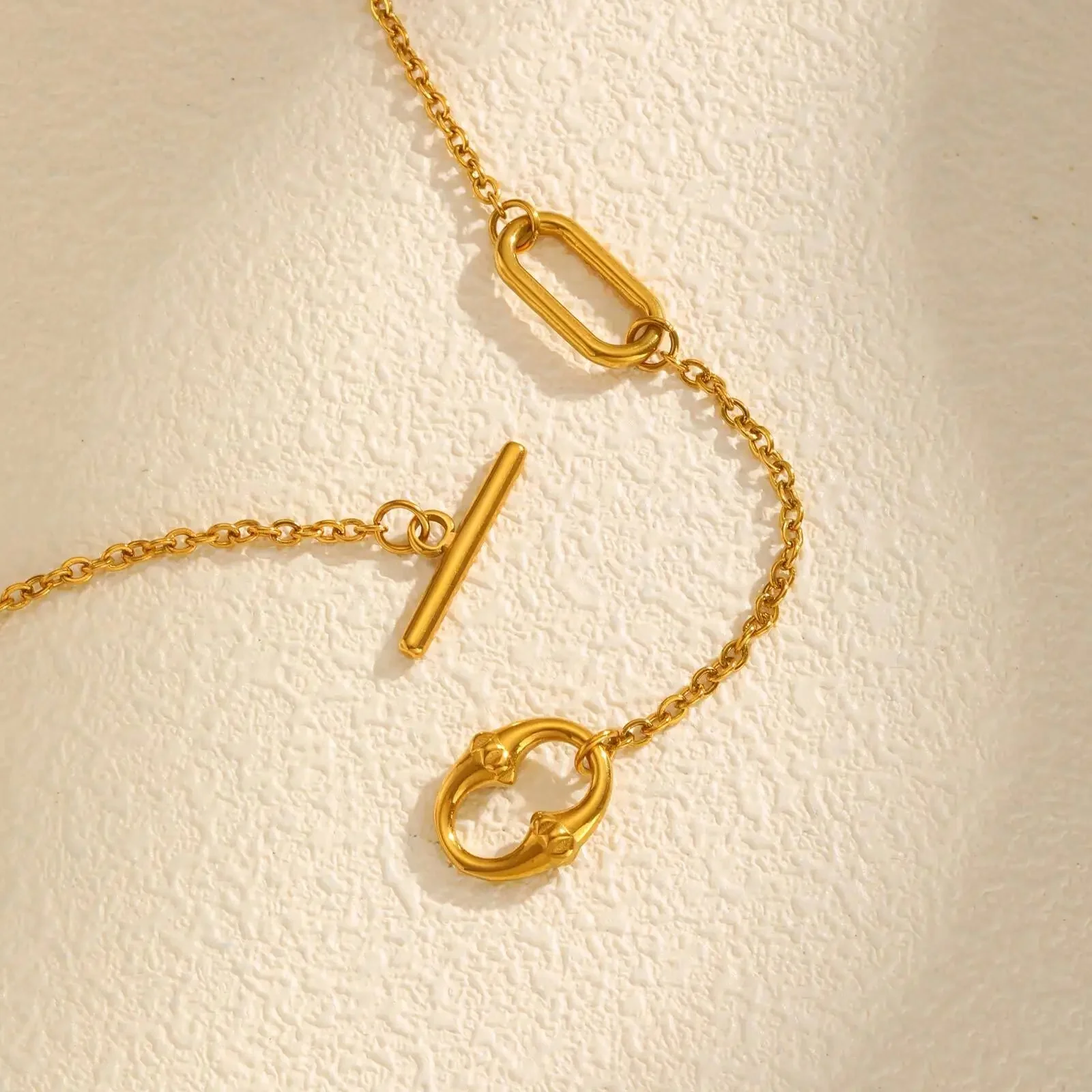 Geometric Toggle Necklace - Image 6