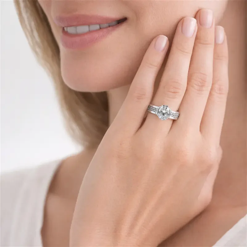 Glow Oval Ring - Image 2