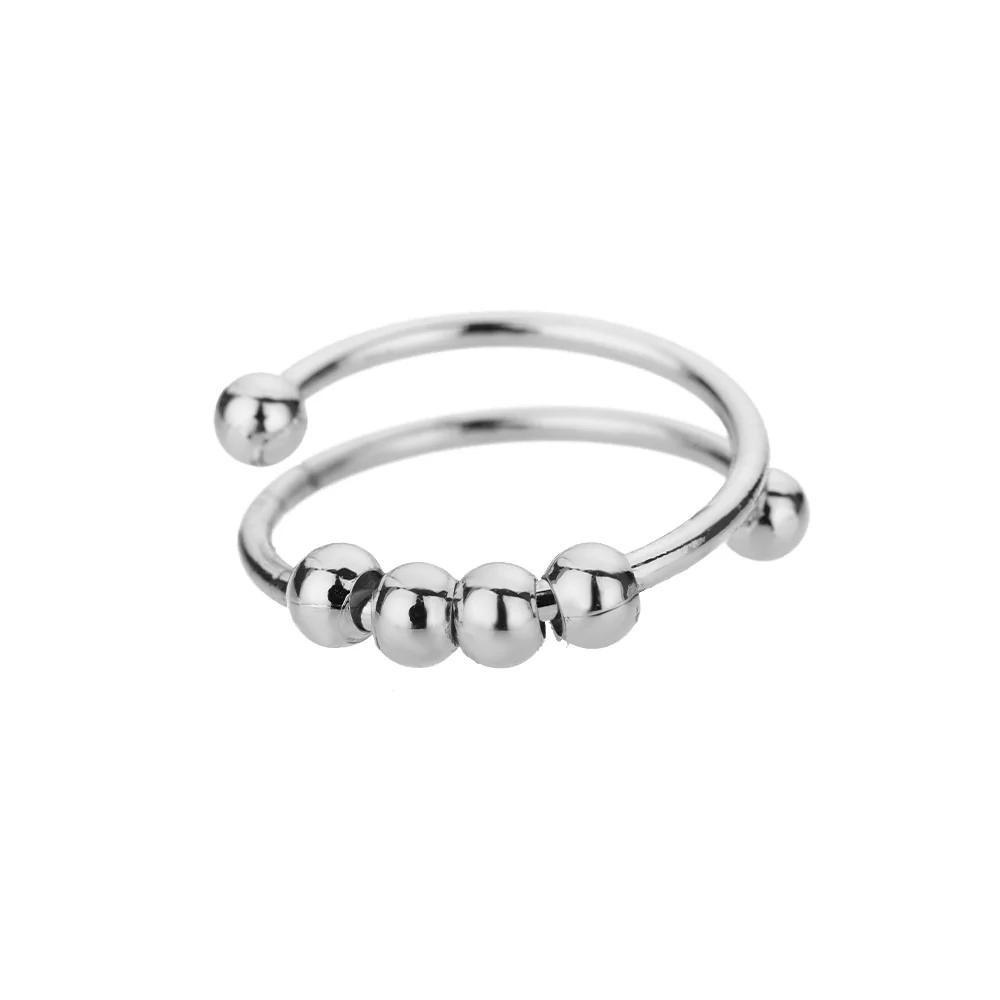 Gold Ball Accent Ring - Image 3