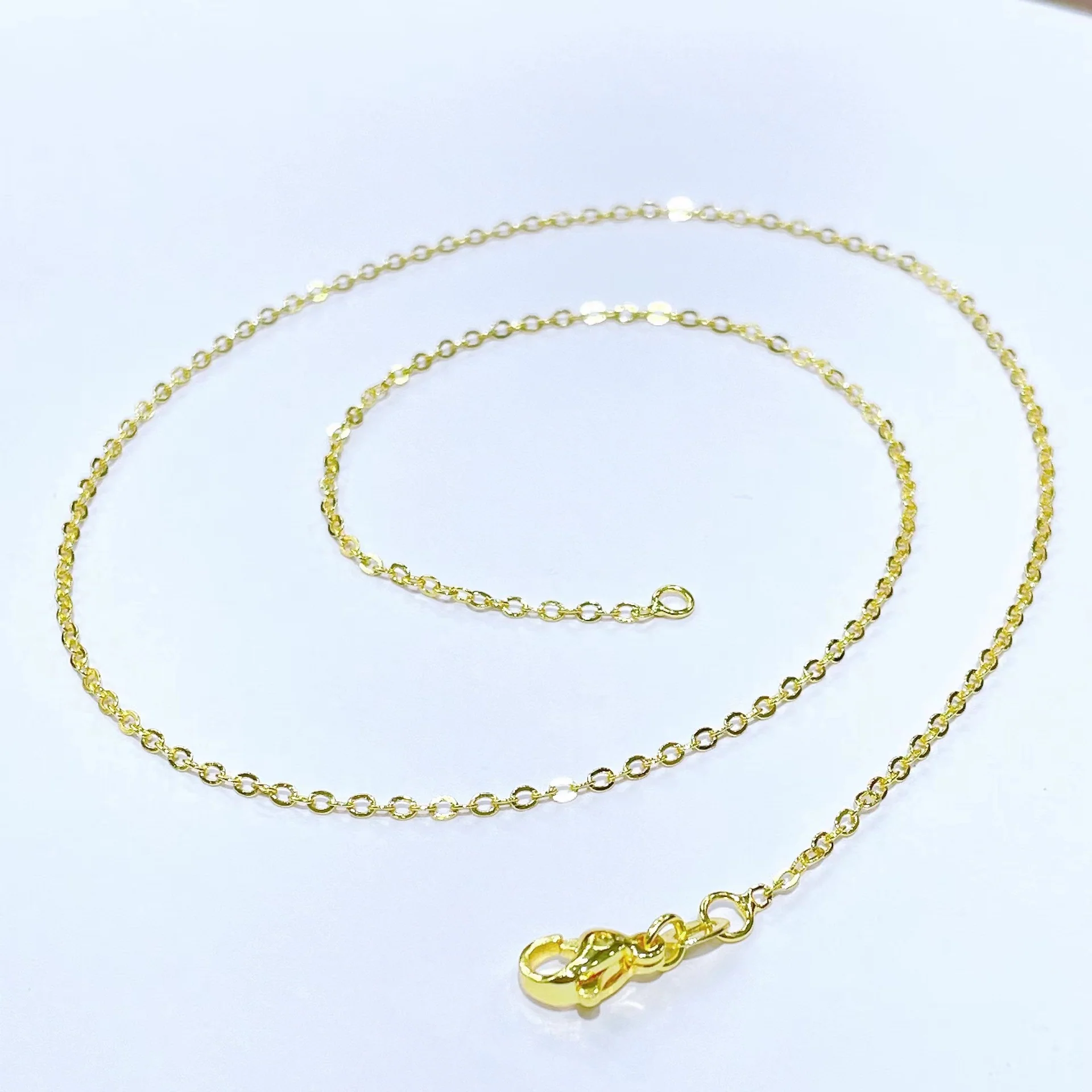 Gold Enamel Heart Pendant Necklace - Image 12
