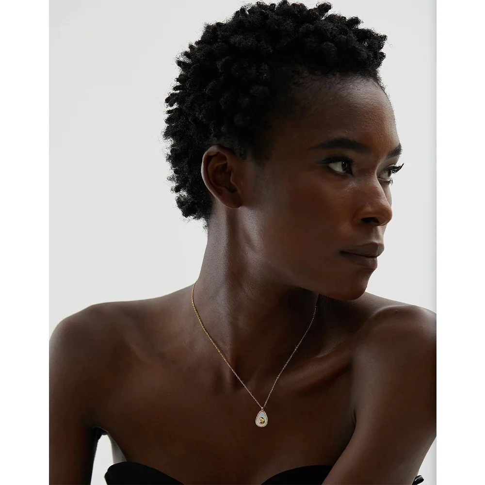 Golden Avocado Necklace - Image 5