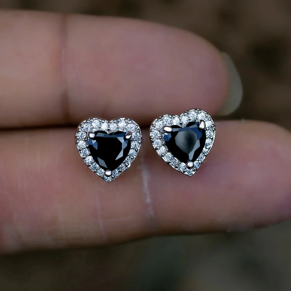 Heart Shaped Colorful Earrings - Image 5