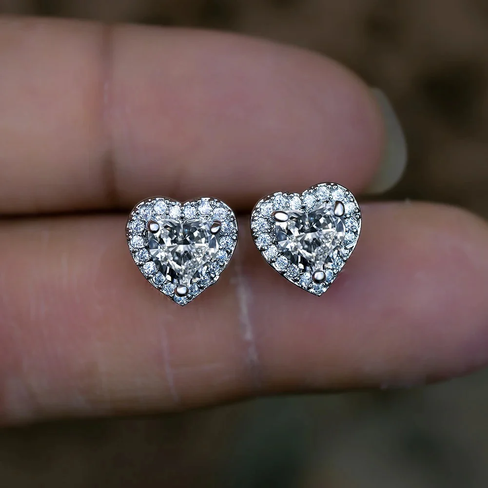 Heart Shaped Colorful Earrings - Image 7