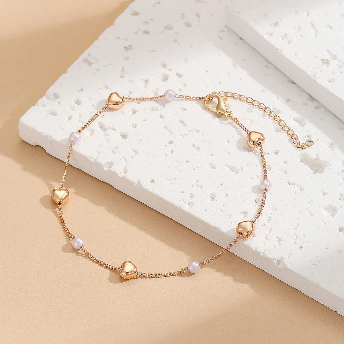 Heartstream Glow Anklet - Image 3