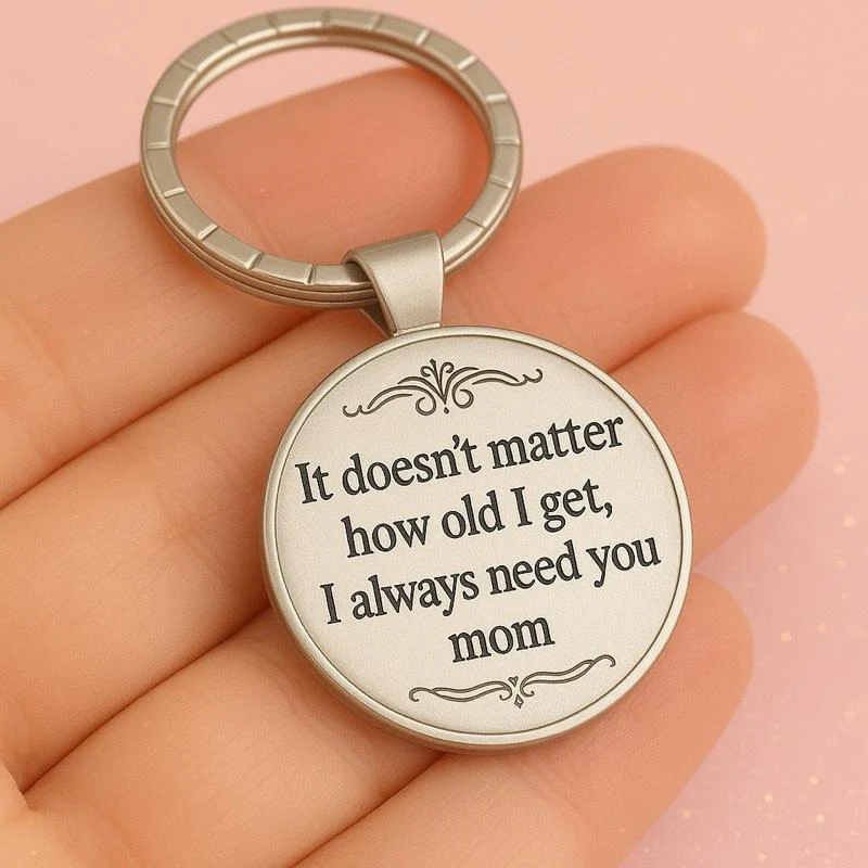 I Need You Mom Keychain - Image 2