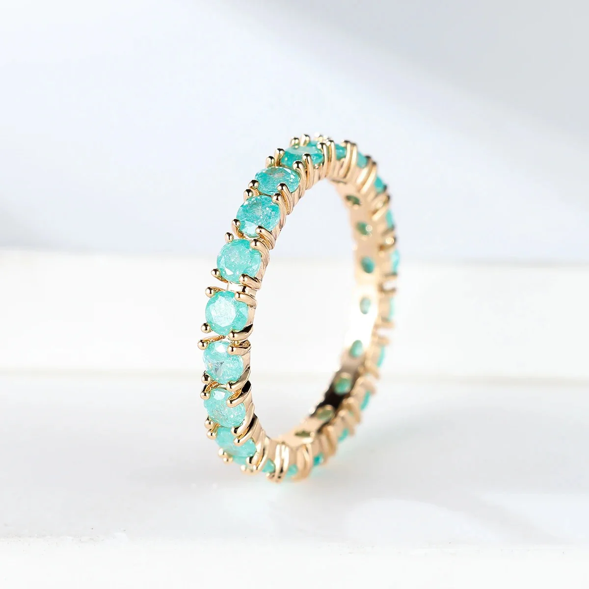 Ice Flower Stone Stacking Ring - Image 2