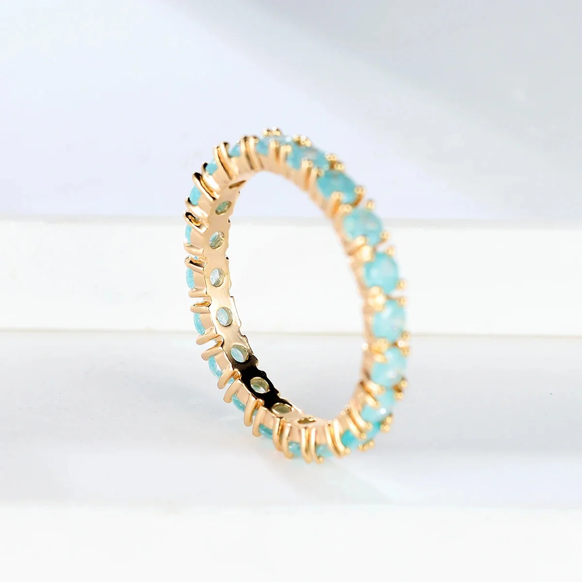 Ice Flower Stone Stacking Ring - Image 6