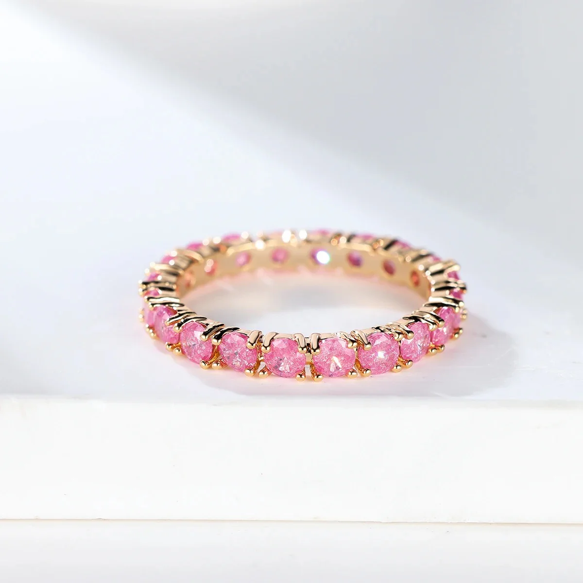 Ice Flower Stone Stacking Ring - Image 7
