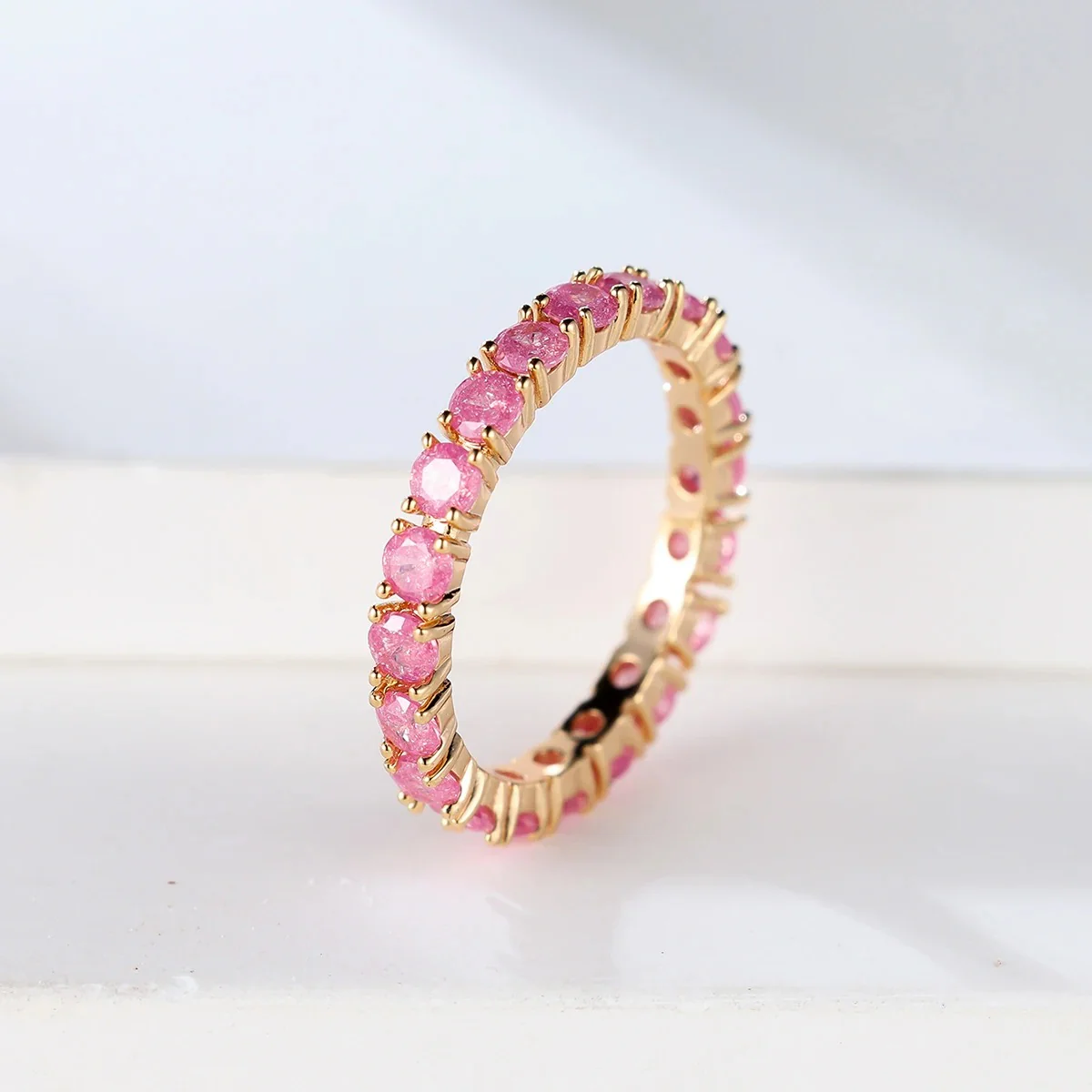 Ice Flower Stone Stacking Ring - Image 9
