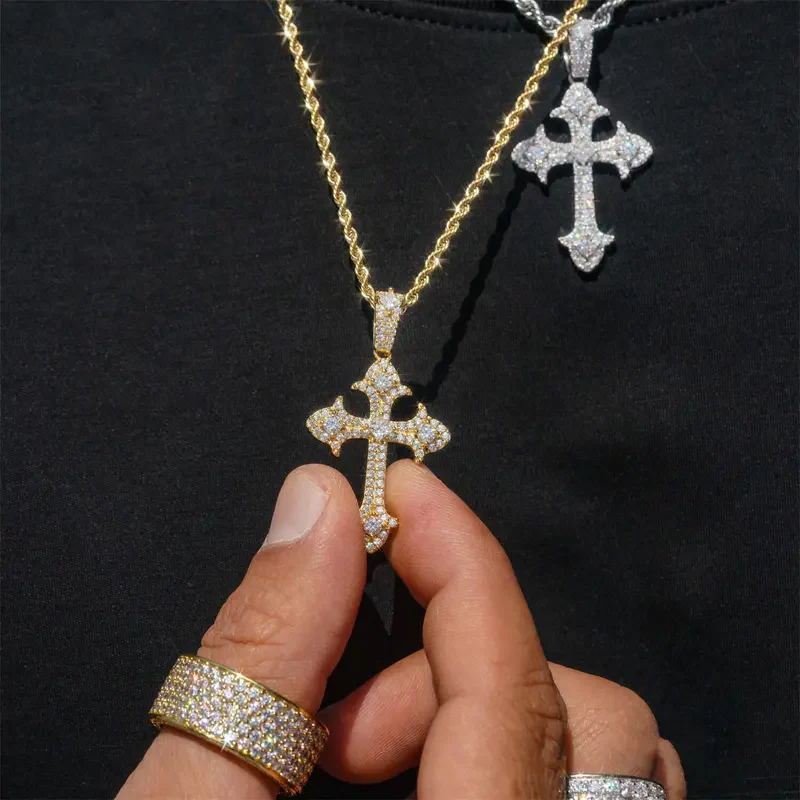 Iced Cross Necklace - Image 6