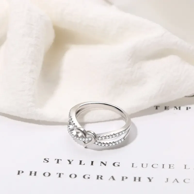 Infinity Heart Promise Ring - Image 3