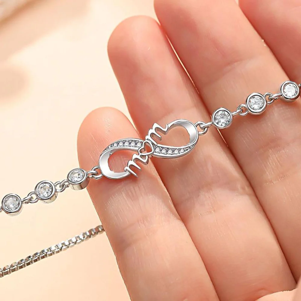 Infinity Love Heart Bracelet - Image 3