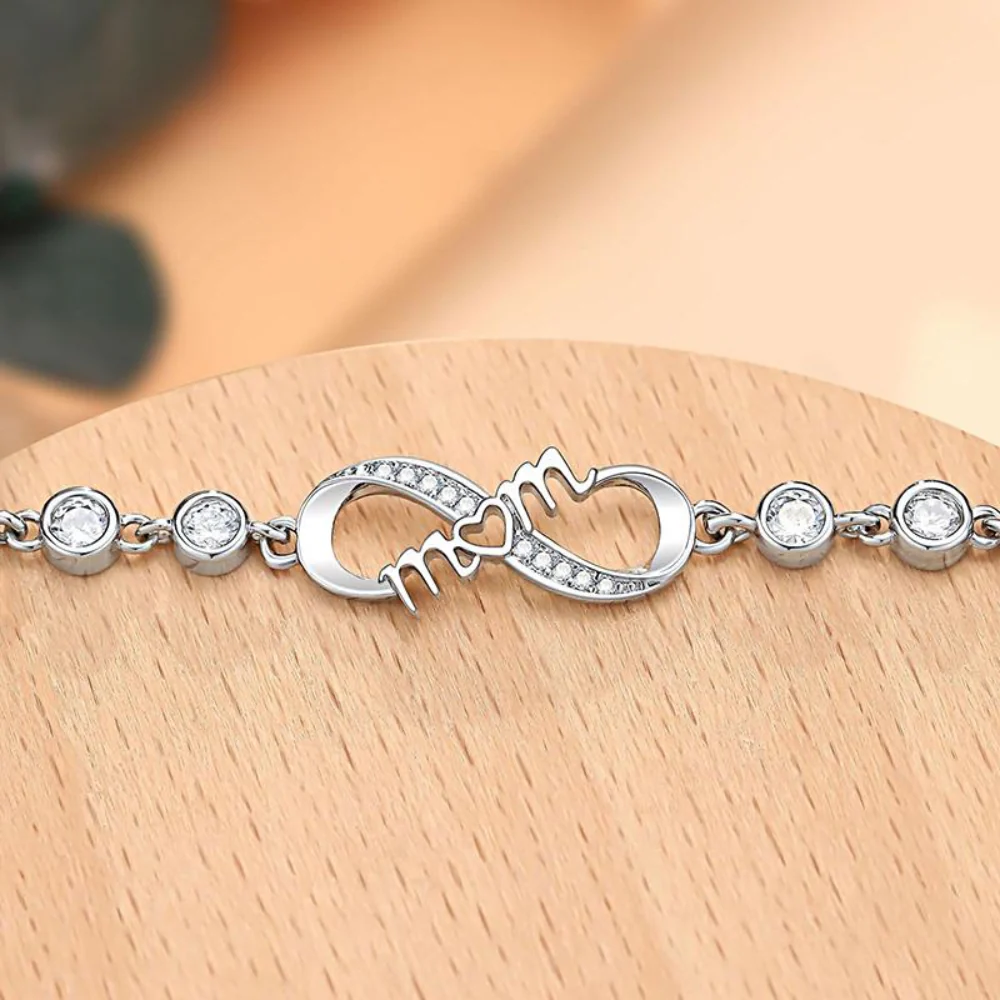 Infinity Love Heart Bracelet - Image 4