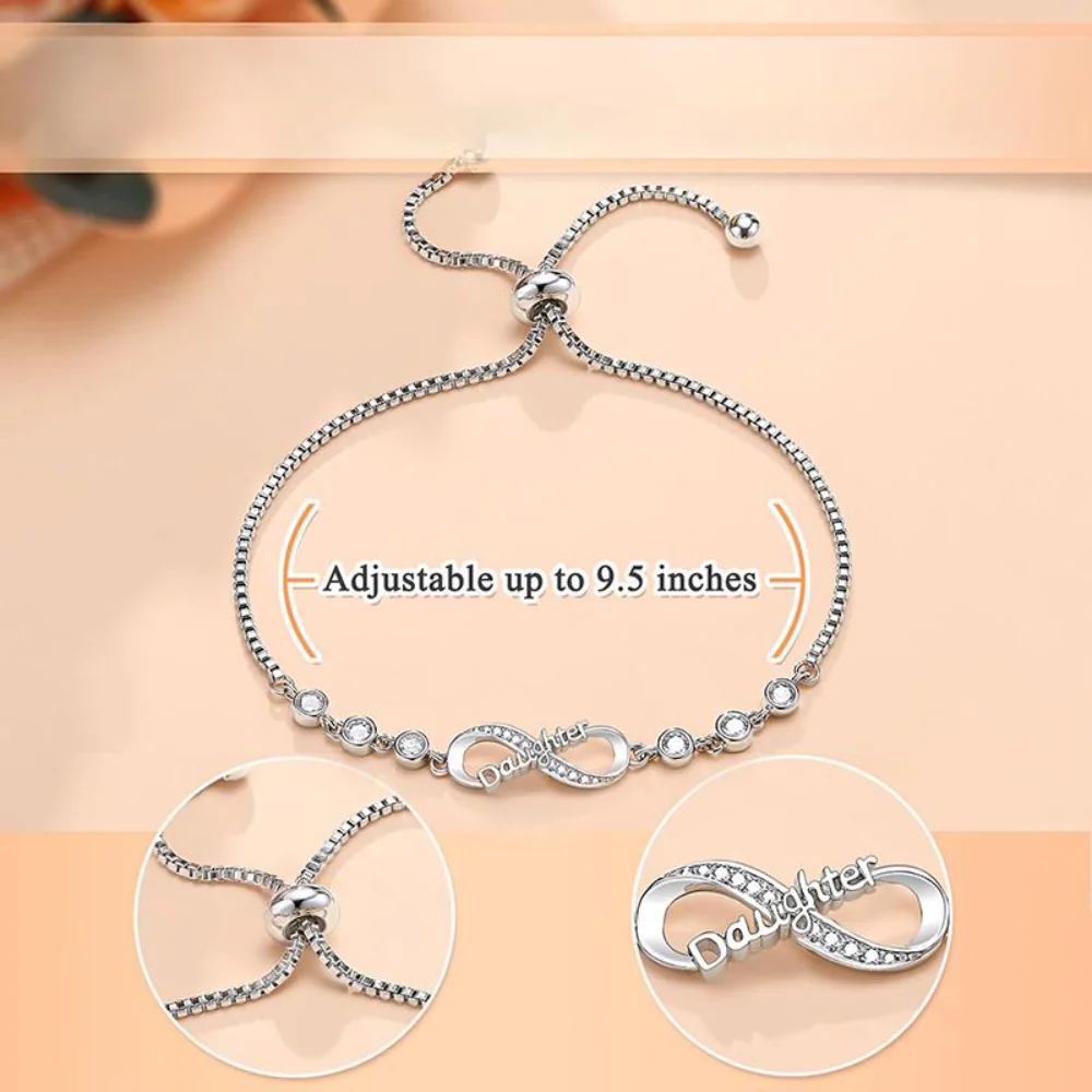 Infinity Love Heart Bracelet - Image 5