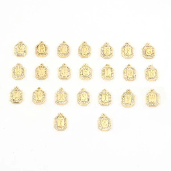 Initial Block Toggle Necklace - Image 4
