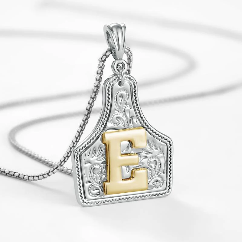 Initial Tag Necklace - Image 14