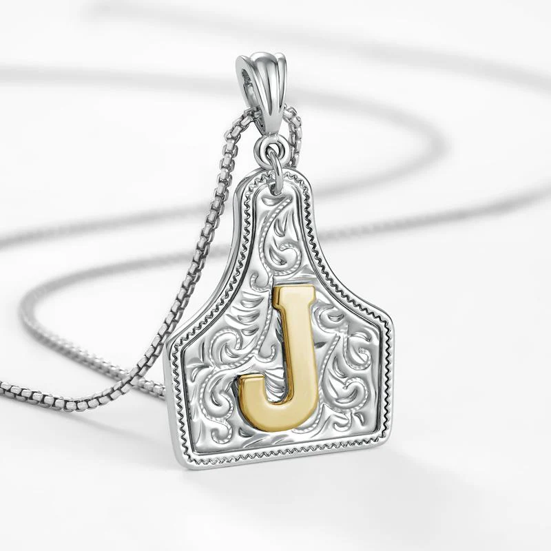 Initial Tag Necklace - Image 19