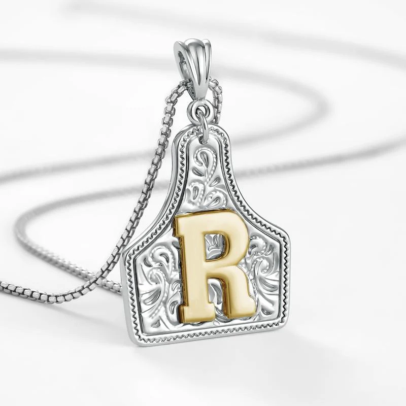 Initial Tag Necklace - Image 27
