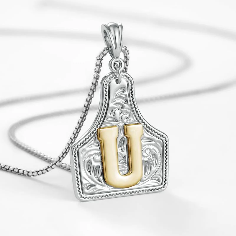 Initial Tag Necklace - Image 30