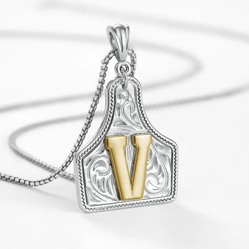 Initial Tag Necklace - Image 31