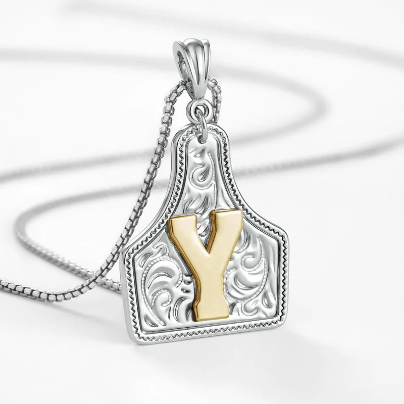 Initial Tag Necklace - Image 34