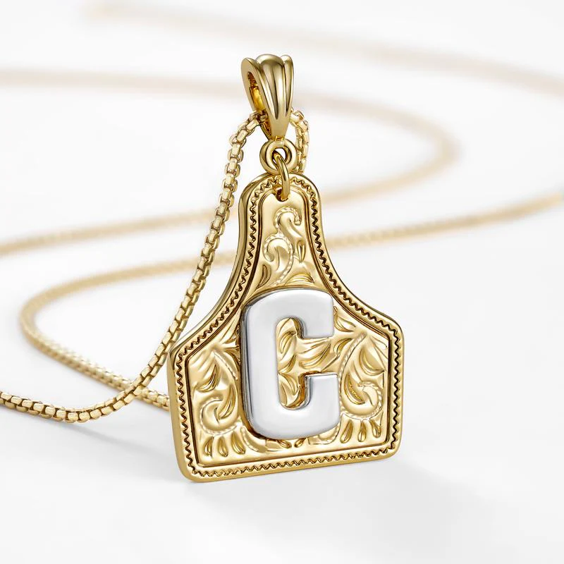 Initial Tag Necklace - Image 37