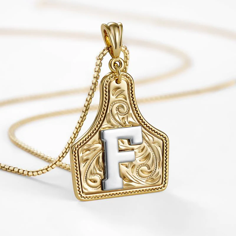 Initial Tag Necklace - Image 40