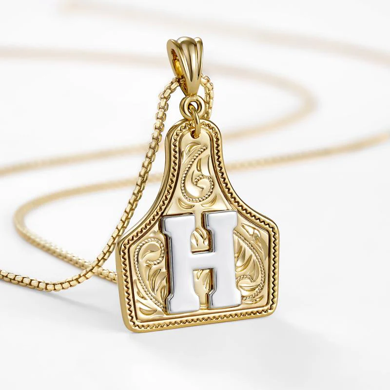 Initial Tag Necklace - Image 42