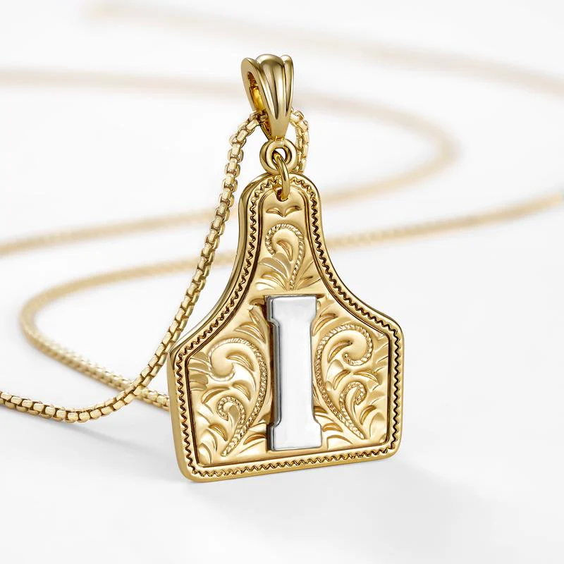 Initial Tag Necklace - Image 43