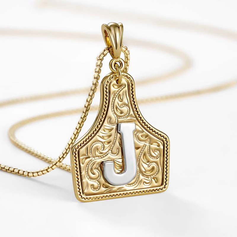 Initial Tag Necklace - Image 44
