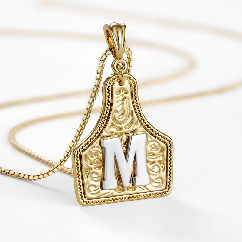 Initial Tag Necklace - Image 47