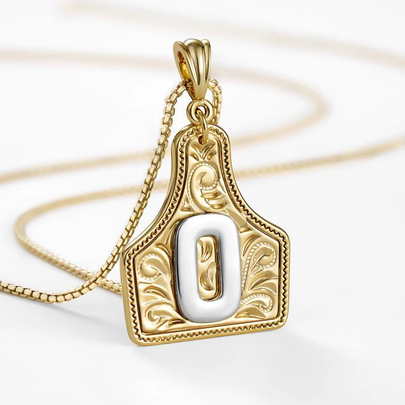 Initial Tag Necklace - Image 49