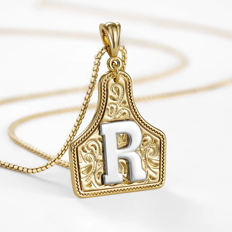Initial Tag Necklace - Image 52