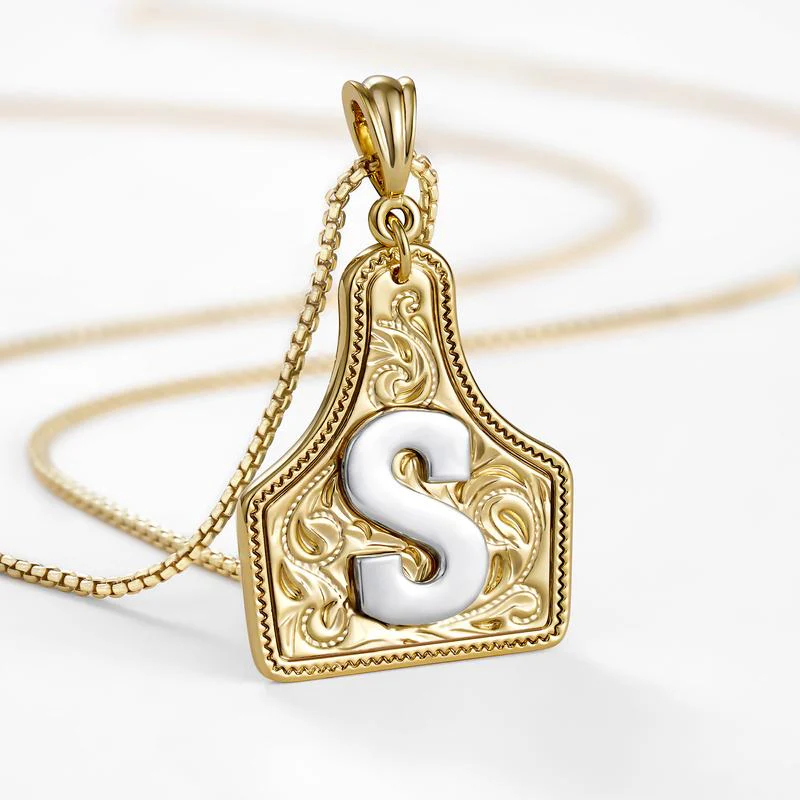 Initial Tag Necklace - Image 53
