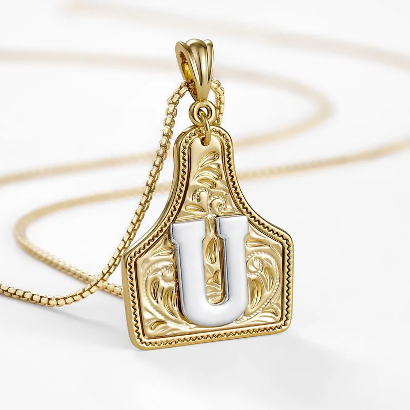Initial Tag Necklace - Image 55