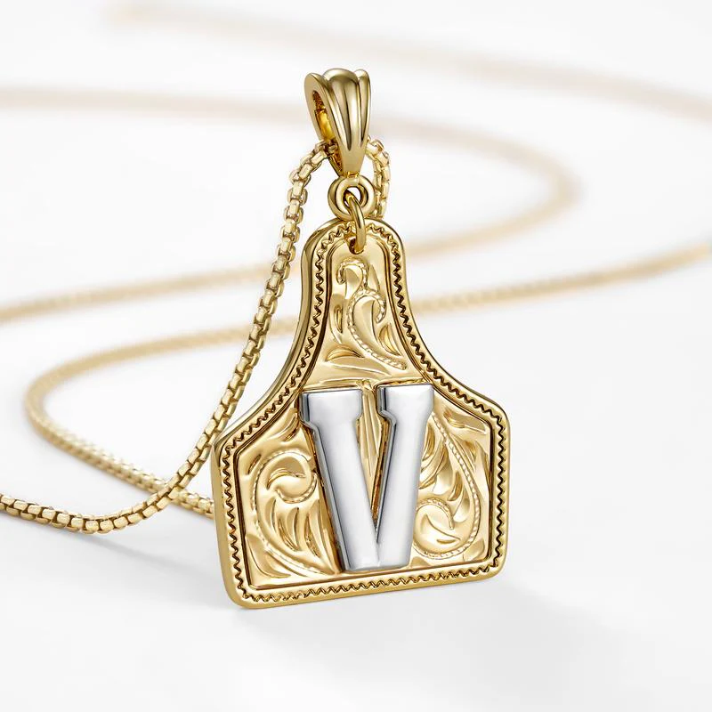 Initial Tag Necklace - Image 56